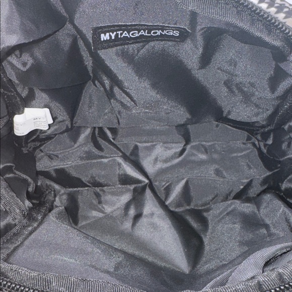 My Tagalongs Unisex Houndstooth Plaid Cosmetic Bag - Picture 2 of 2